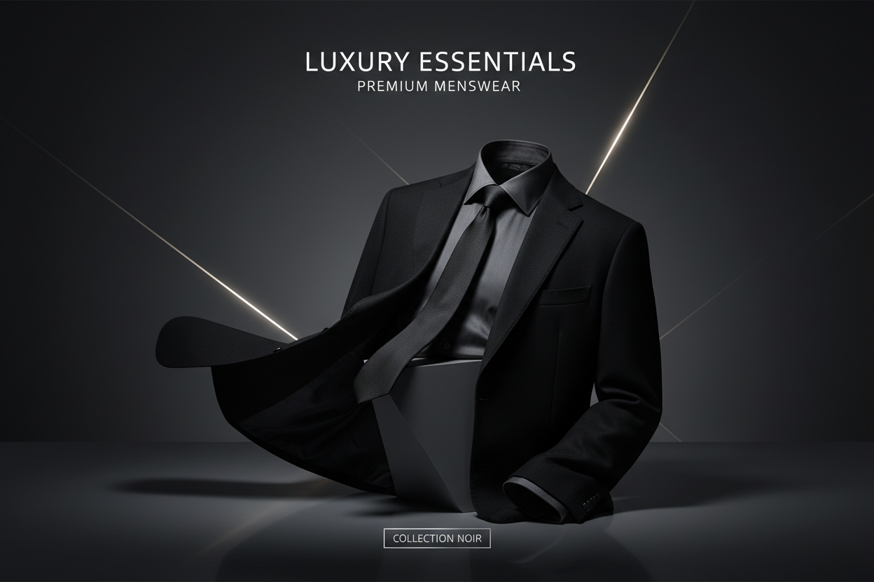 Banner de Moda Masculina